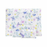 Fleurs et Papillons Blue Laminated Trays