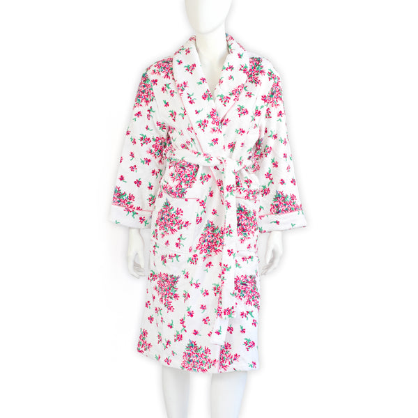 Violettes Pink Terry Robe
