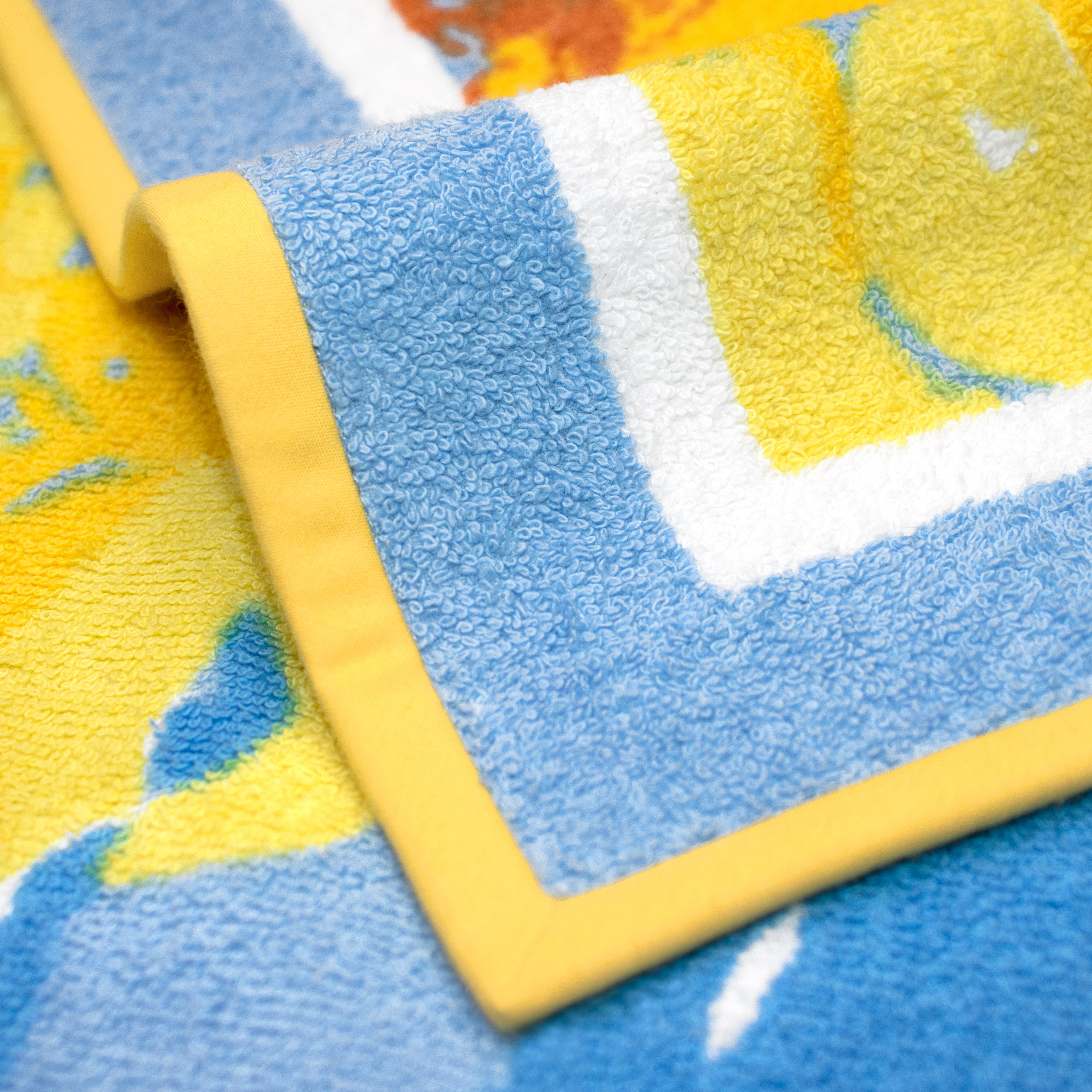 Tournesols Blue Beach Towel