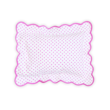 Mini Confettis 640 Pink Scallop Elbow Sham