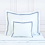 Etcetera Navy Emb. Bed Linens
