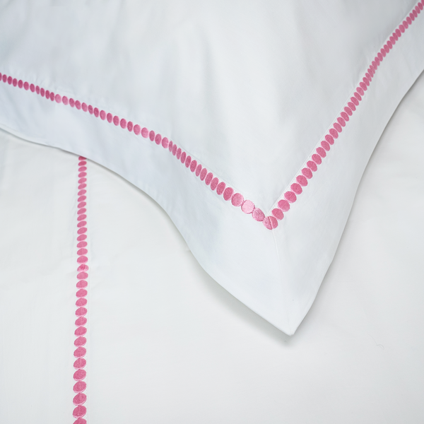 Etcetera Pink Emb. Bed Linens