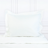 Etcetera White Emb. Twin Bed Linens