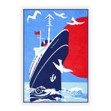 Bateau Atlantique Beach Towel