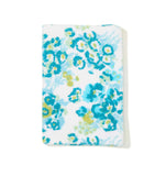 New York Mille Fleurs blue/green bath mitt