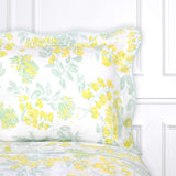 Glycines Green/Yellow Bed Linens