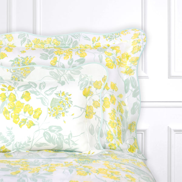Glycines Green/Yellow Bed Linens