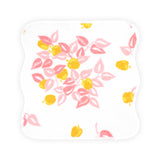 Pommiers Pink/Yellow Bath Sheets & Washcloths