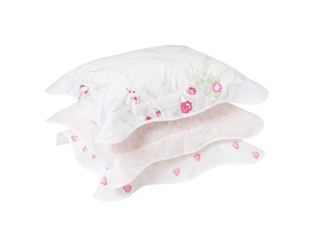 Coeurs Pink Bed Linens