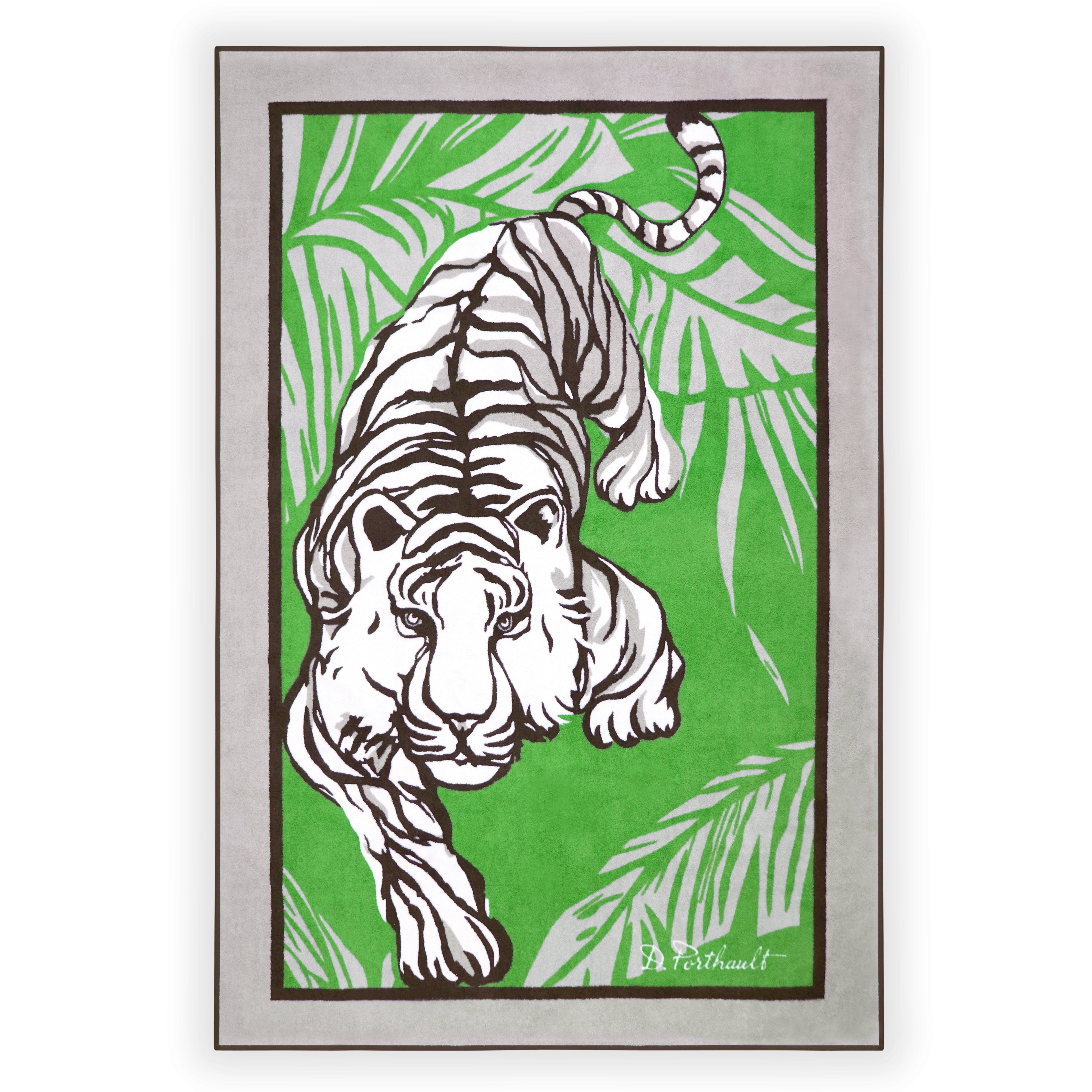 Tigre Tropical Beach Towel